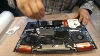 Lenovo 게이밍노트북 Y720 리뷰 분해 온도포함Lenovo Y720 Thermal Repaste [upl. by Gorlin]