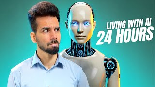 LIVING WITH AI FOR 24 HOURS  Rimorav Vlogs [upl. by Boleyn]