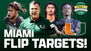 Miami Football New Flip Intel Mario Cristobal Aggressive Recruiting After Dominating UF [upl. by Klinges]