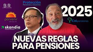 ¡URGENTE Así Cambia Tu Pensión en 2025 Reforma Pensional Explicada Paso a Paso [upl. by Nakada]