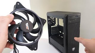 COMO INSTALAR FANS NO GABINETE [upl. by Thorny]