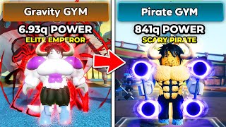 I Unlocked The NEW Pirate Gym in Update 3 of Gym League Roblox [upl. by Ailahtan354]