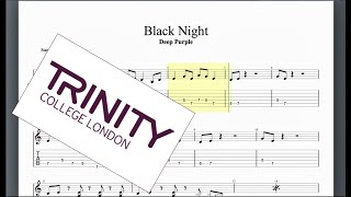 Black Night Trinity Grade 3 Guitar [upl. by Murtagh792]