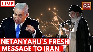 Israel Vs Iran War  Netanyahu Warns Iran In UN Live  Iran Attack Today  Israel Attack Today Live [upl. by Sitelc]