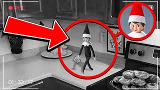 Elf On The Shelf Caught MOVING On Camera EATING COOKIES 😱 [upl. by Edylc]