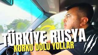 Arabayla Rusya’ya GitmekKORKU Dolu Kafkasya Yolları Uzun Yol Vlog [upl. by Ahsirhcal703]