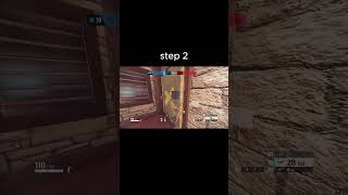 chalet tricks for begginers part 5 tutorial howtogetbetteratrainbowsixsiege r6siege capcut [upl. by Alleyn]