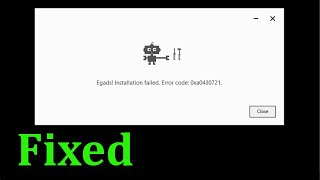 How to Solve Egads Installation failed Error Code0xfffffff I Chrome Installation I Peopleway [upl. by Inotna672]