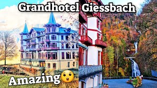 Grandhotel Giessbach  SWITZERLAND🇨🇭 [upl. by Holbrook]