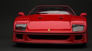 Ferrari F40 MY1987  118 GTSpirit [upl. by Nordine]