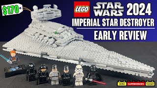 EARLY REVIEW LEGO Star Wars IMPERIAL STAR DESTROYER 2024 Set 75394 [upl. by Enawd]