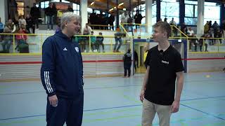 25 Internationales U14 Hallenturnier Haiterbach 2024  Interview Schalke04 [upl. by Ernaline]