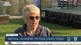 8A  National Blueberry Festival begins in South Haven for 61st year [upl. by Arias]