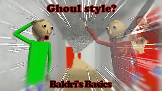 Baldris Basics in a Moodless Day Update Ghoul style  Baldis basics decompiled mod [upl. by Nollid522]