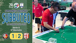 SC Ascoli vs SC Ligures Serie A  Campionato Nazionale a squadre di Subbuteo Tradizionale 2024 [upl. by Sielen890]