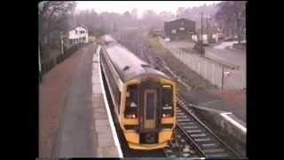 Pitlochry station in Scotland in April 1992 [upl. by Yi]