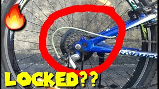 Roadeo Turner How to Lock Back Gears🔥Easy Trick amp TipsBest Way To Protect CycleBest Cycle hack [upl. by Eerihs188]