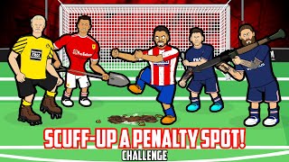 😏SCUFFUP A PENALTY SPOT CHALLENGE😏 Dark Arts Part 2 Feat Suarez Ronaldo Messi Frontmen 34 [upl. by Mortensen]