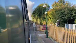 East Grinstead to Kingscote Giants of Steam Bluebell Railway 2024 [upl. by Hermine]