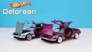 custom hot wheels delorean [upl. by Nollahs]