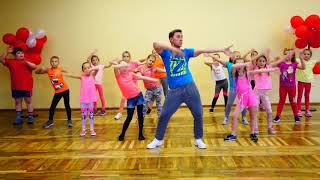 Zumba Kids easy dance  I like to move it [upl. by Ansilma]