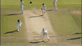 Alastair Cook Glenn McGrath and Jonanthan Aggers reaction when Lyon missed Leach run out chance [upl. by Noelani]