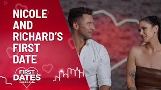 The First Date of Nicole And Richard  First Dates Australia  Channel 10 [upl. by Mages]