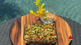 🥗 Fattoush Fun Making the Perfect Lebanese Salad 🥗 [upl. by Nekciv561]