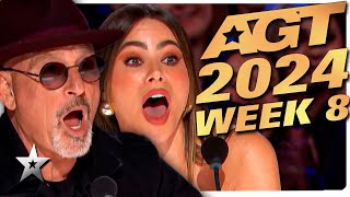 Americas Got Talent 2024 ALL AUDITIONS  Week 8 [upl. by Fachini153]