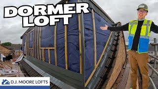 Dormer Loft Conversion Tour  Structure Stage [upl. by Notsecnirp]