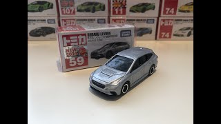 Tomica 59 Subaru Levorg Special First Edition [upl. by Ynohta]