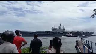 INS Vikrant handed over to Indian Navy [upl. by Ayouqes]