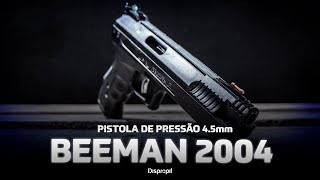 PISTOLA DE PRESSÃO BEEMAN 2004 P17 45mm Review e Teste [upl. by Pahl]