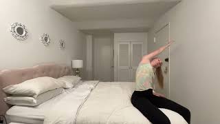 5Minute Morning Bed Yoga for Waking Up  Adaptive Yoga Practice [upl. by Ghiselin]