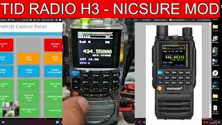 INSTALL TIDRADIO H3 MARCUS DUDLEY  NEW FIRMWARE NICSURE [upl. by Inga]