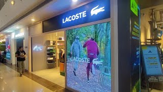 Lacoste Showroom In India  Lacoste Latest T Shirt amp Shoes  Lacoste Shop In Gurgaon [upl. by Attaynik]