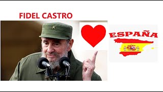 Fidel Castro hablando de la Hispanidad [upl. by Oirramed]