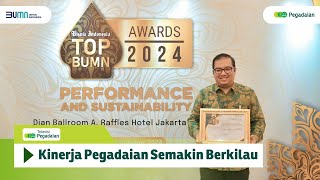 Pegadaian Raih 2 Penghargaan Bisnis Indonesia TOP BUMN Awards 2024 [upl. by Sivaj]