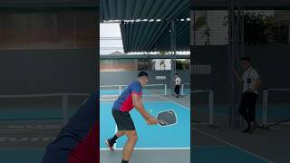 Volley backhand pickleball [upl. by Ainslie]