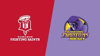 USHL Live  Dubuque Fighting Saints vs Youngstown Phantoms [upl. by Maridel768]