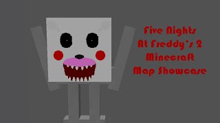 Five Nights At Freddys 2 Minecraft Demo Map Showcase [upl. by Okiek]