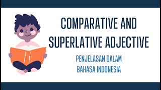 comparative and superlative adjective Bahasa Indonesia [upl. by Llehctim]