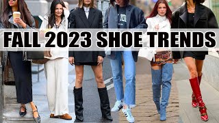 Fall 2023 SHOE TRENDS You NEED to Know [upl. by Eatton]