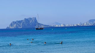 Moraira Spain Beach Moments and beautiful Views in 4K HDR [upl. by Ocsirf319]