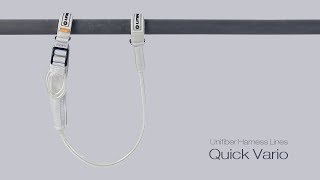 Unifiber Windsurfing Set Harness Lines Quick Vario [upl. by Munafo]