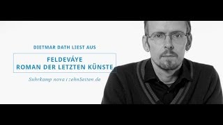 Dietmar Dath »Feldeváye« Lesung [upl. by Notneuq50]