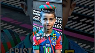 Cristiano Ronaldo AIGenerated Age Progression [upl. by Anesuza]