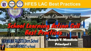 Learning Action Cell Best Practices  Hermana Fausta Elementary School [upl. by Burtis]