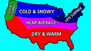 Early Winter Forecast 20242025 Blizzards Arctic Blasts amp More [upl. by Ericha939]