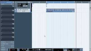 Cubase 5  Using the Loop Browser to Establish a Groove [upl. by Ulrica]